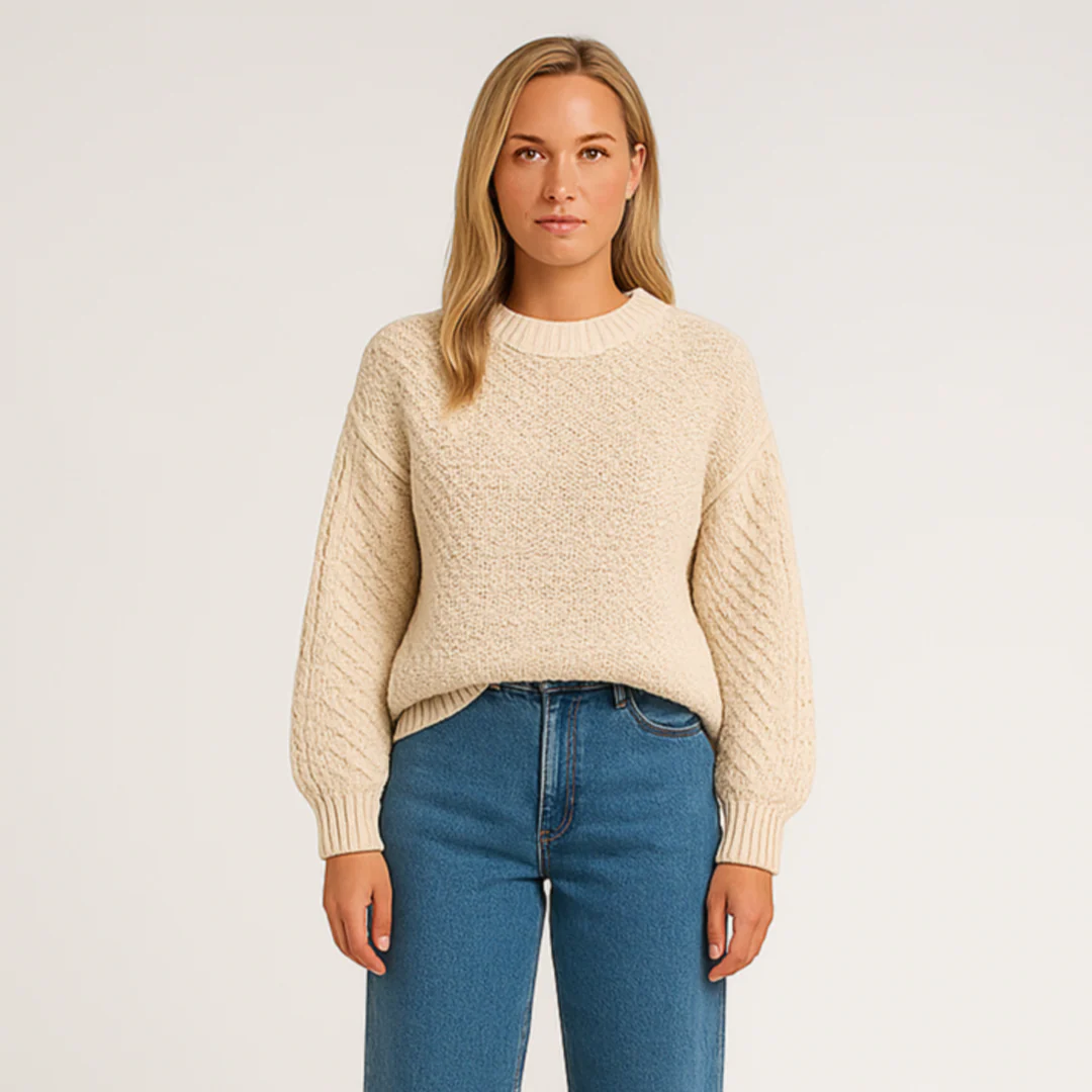 Bl?d og Varm Uldtr?je til Hverdagsbrug