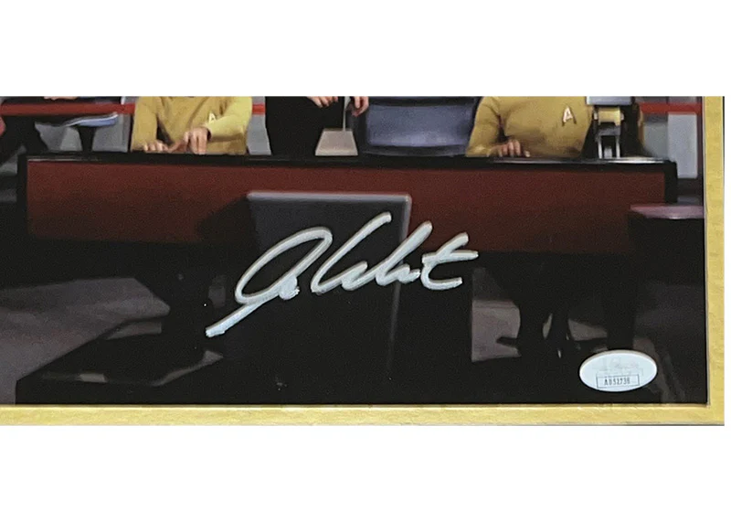 William Shatner Signed Star Trek 13x16 Framed Photo Captain Kirk JSA