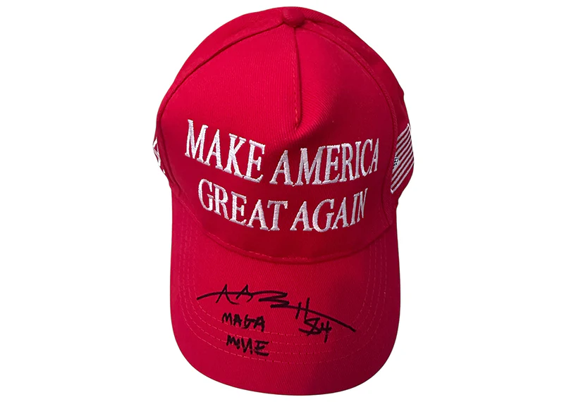 Antonio Brown Signed MAGA Hat JSA