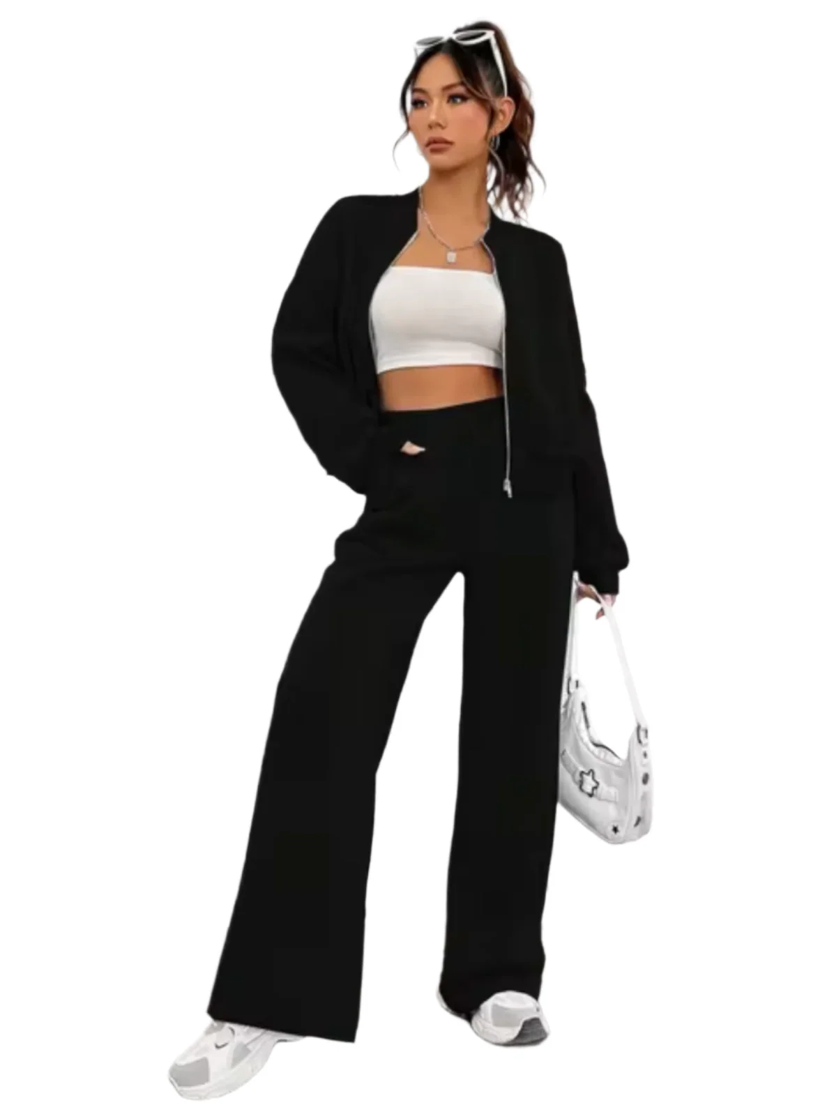 Minimalistisk Blazer med Skr?ddersyet Look