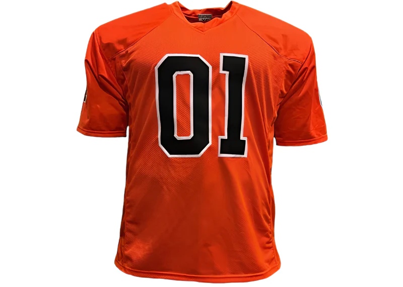 Dukes of Hazzard Signed Catherine Bach, John Schneider & Tom Wopat Jersey Beckett