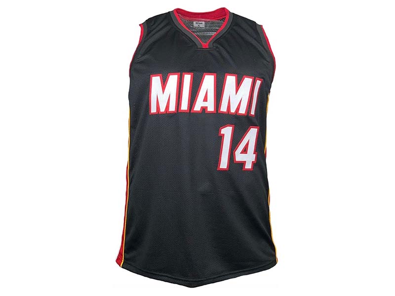 Tyler Herro Autographed Pro Style Miami Black basketball Jersey JSA