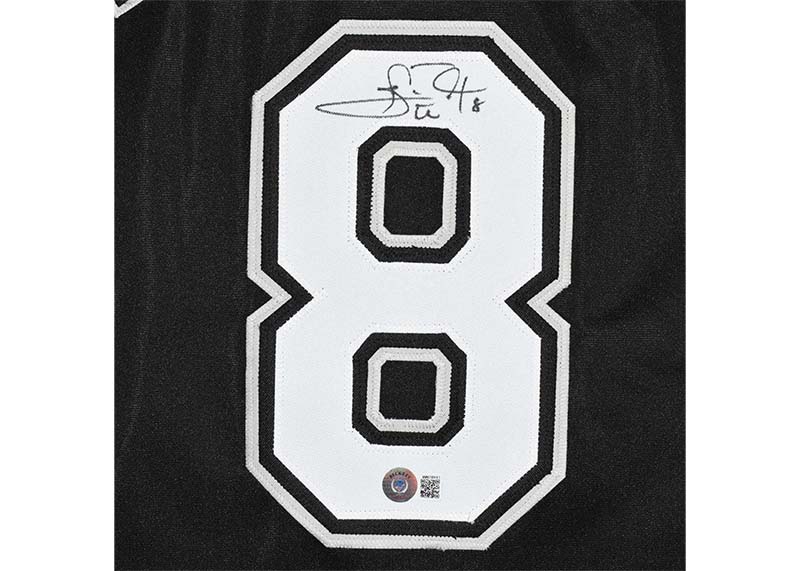 Carl Everett Signed Custom Chicago Black Baseball Jersey (Beckett)