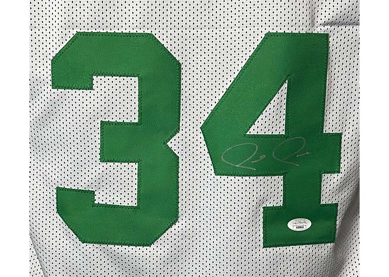 Paul Pierce Signed Custom Boston White Basketball jersey JSA