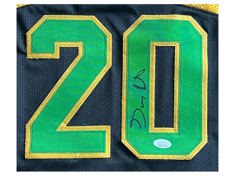 Gary Payton Autographed Signed Seattle Pro Style Black Basketball Jersey (JSA)