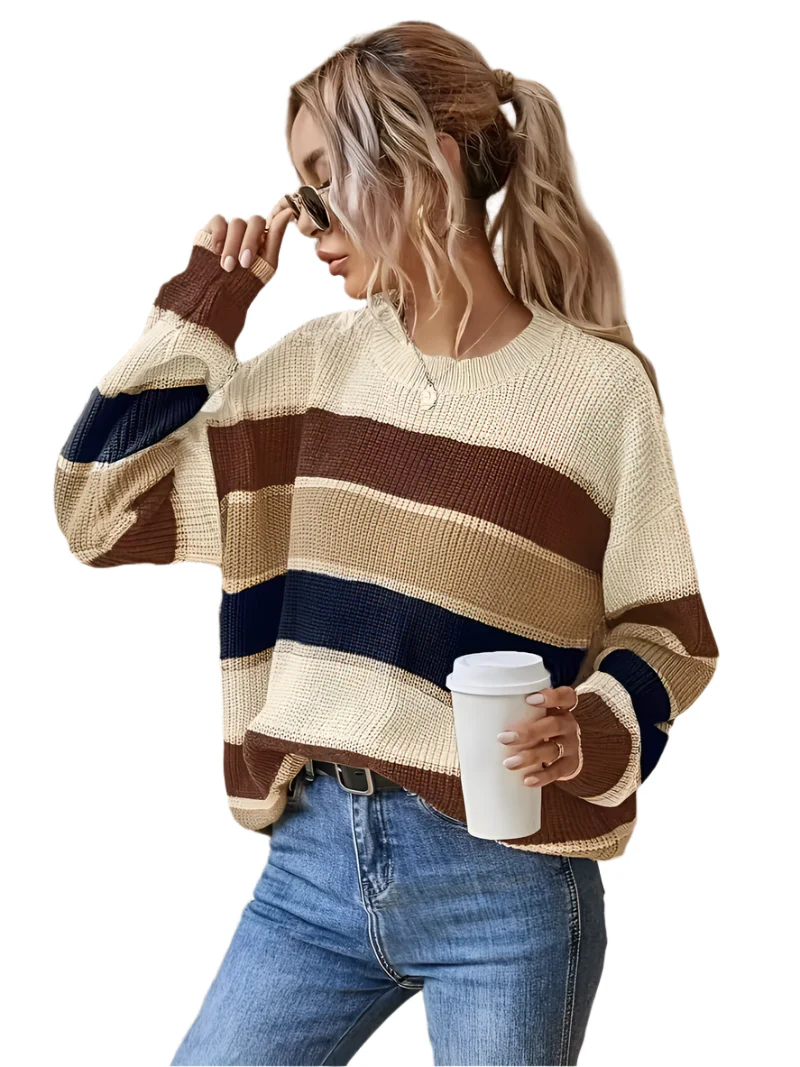 Bl?d og Varm Striktr?je