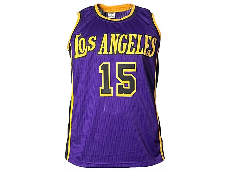 Austin Reaves Signed Custom Los Angeles Purple Basketball jersey Beckett