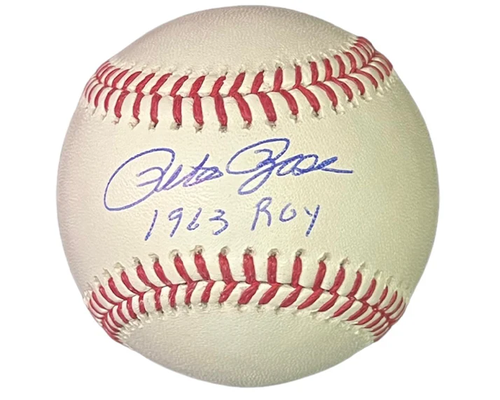 Pete Rose Signed Official MLB ��1963 ROY�� Inscription Baseball JSA