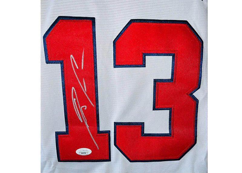 Ronald Acuna Jr. Signed White Authentic Nike Atlanta Baseball Jersey JSA