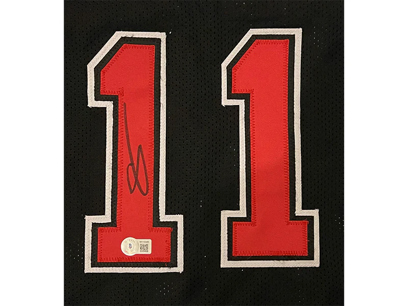 DeMar DeRozan Autographed ProStyle Black Chicago Basketball Jersey Beckett