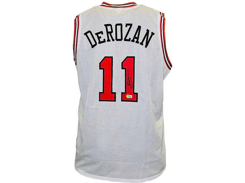 DeMar DeRozan Autographed ProStyle White Chicago Basketball Jersey Beckett