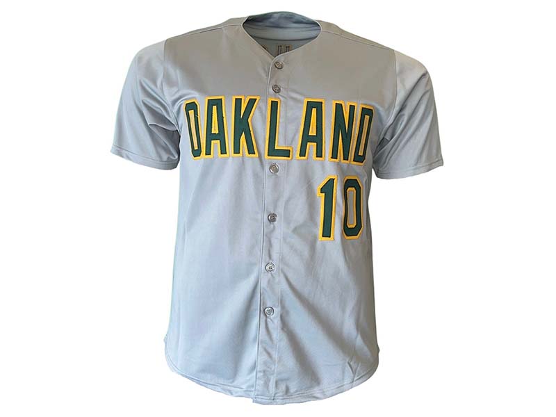 Tony LaRussa Autographed Signed Oakland White Baseball Jersey (JSA)