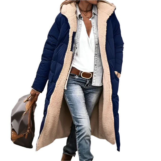 Funktionel og Stilfuld Frakke til Kvinder