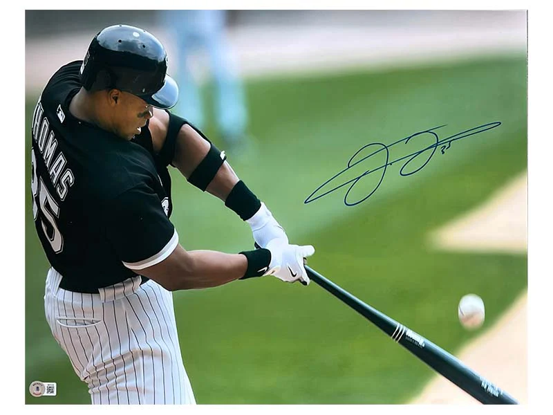 Frank Thomas Signed Chicago White Sox 16x20 photo (Beckett)