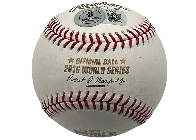 Sammy Sosa Signed Official 2016 World Series Rawlings Baseball Beckett