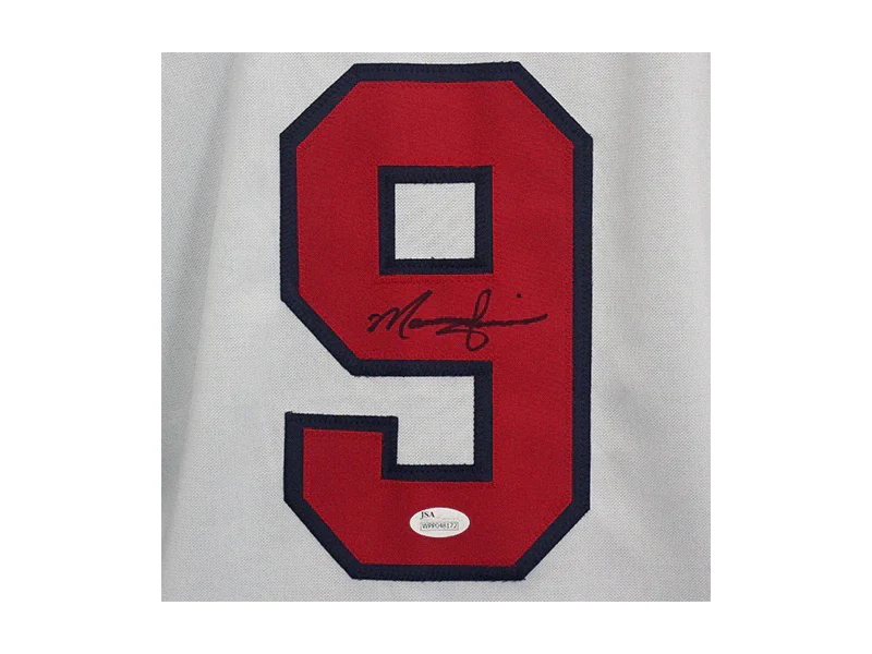 Marquis Grissom Autographed Throwback Style White Baseball Jersey (JSA)