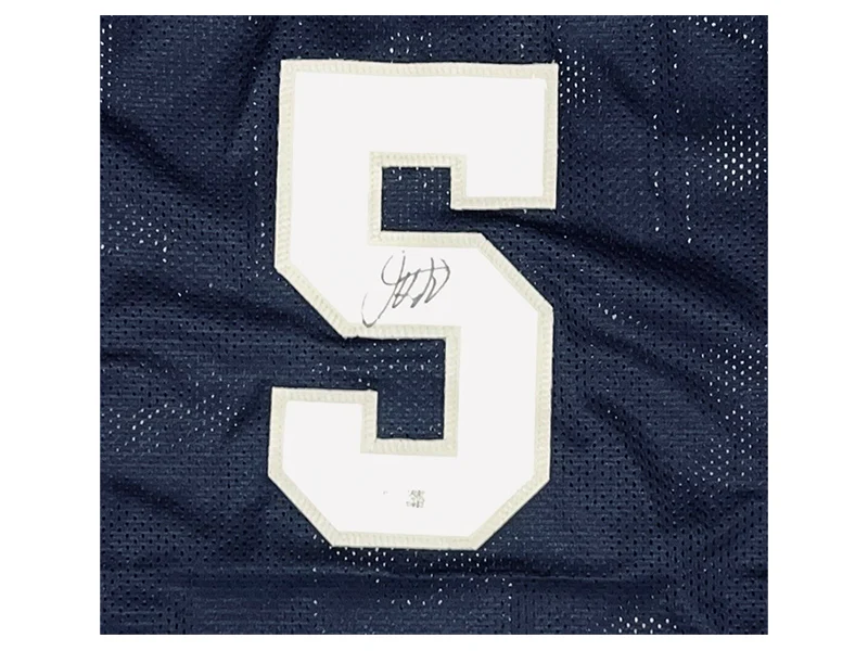 Jason Kidd USA Autographed Dark Blue Pro Style Basketball Jersey Beckett