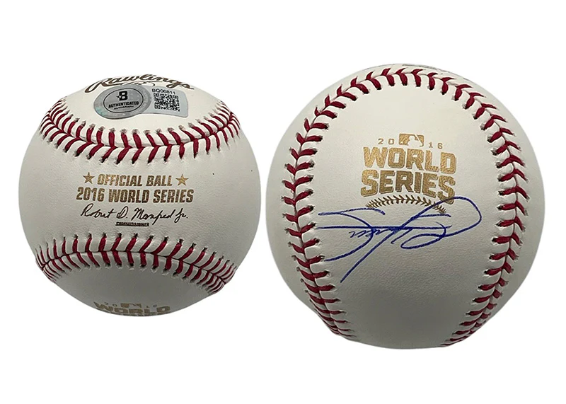 Sammy Sosa Signed Official 2016 World Series Rawlings Baseball Beckett