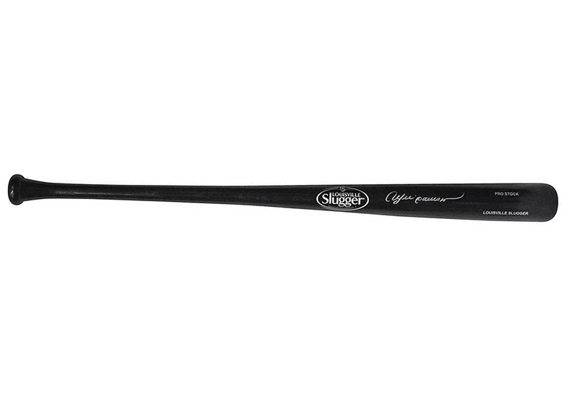 Andre Dawson Signed Louisville Slugger Official MLB Black Baseball Bat (Beckett)