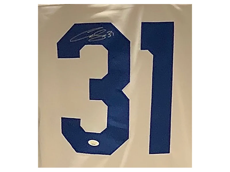 Curtis Joseph Autographed Pro Style Hockey Jersey White (JSA)