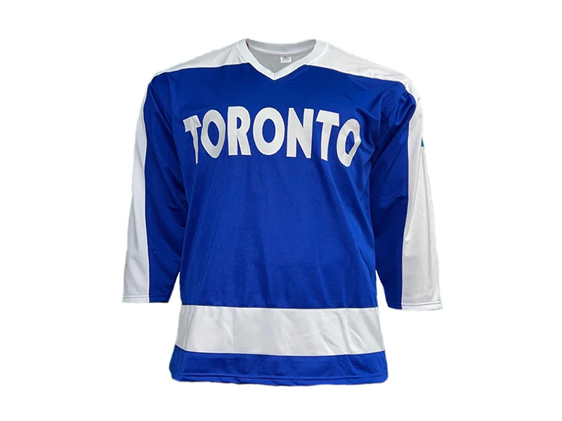 Darryl Sittler Blue Toronto Unsigned Hockey Jersey
