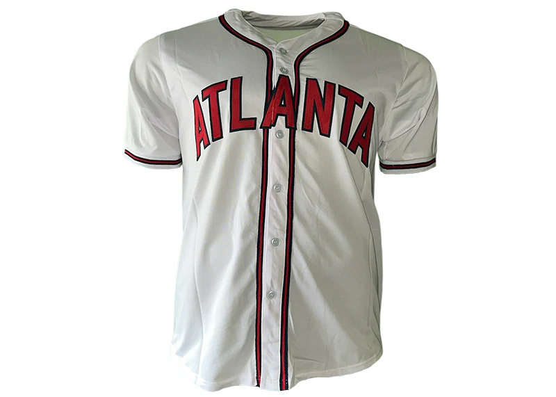 John Rocker Signed Atlanta White Custom Baseball Jersey JSA F NY Inscription