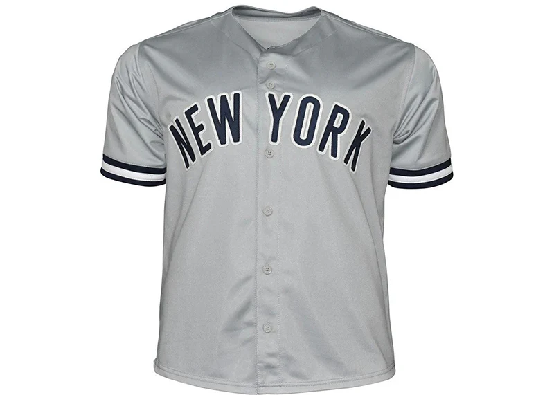 Wade Boggs Signed New York Custom Grey Baseball Jersey JSA