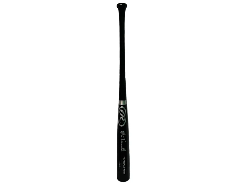 Alan Trammell Autographed Rawlings Black Baseball Bat JSA