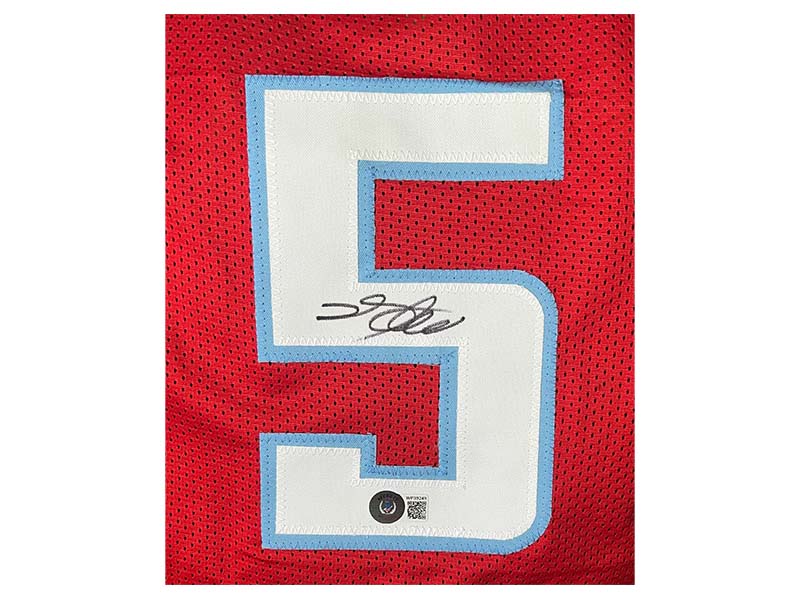 De'Aaron Fox Autographed Signed Sacramento Red Basketball Jersey (Beckett)