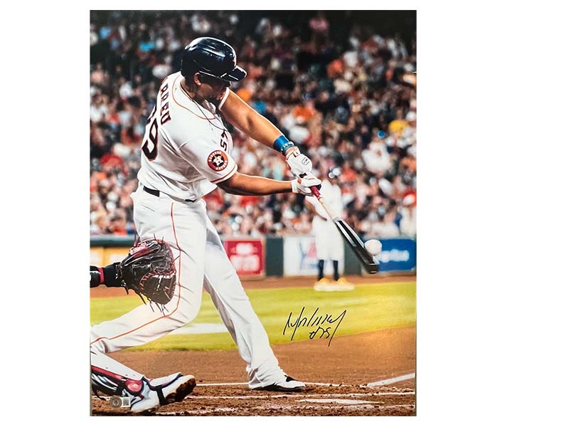 Jos�� Abreu Autographed Houston Astros 16x20 Photo Beckett