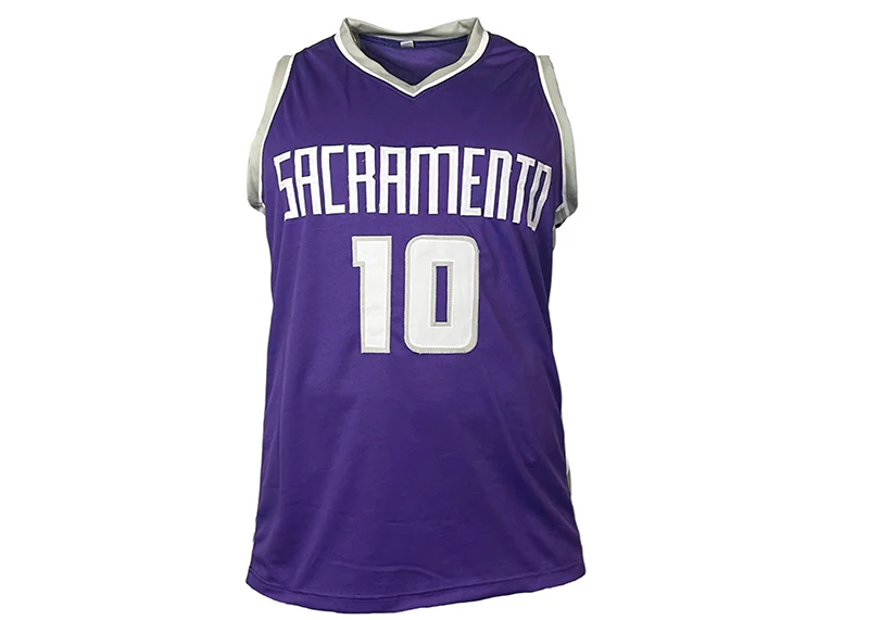Domantas Sabonis Signed Sacramento Custom Purple Basketball Jersey (Beckett)