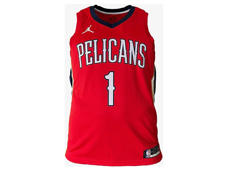 Zion Williamson New Orleans Pelicans Autographed Authentic NBA Jordan Jersey JSA