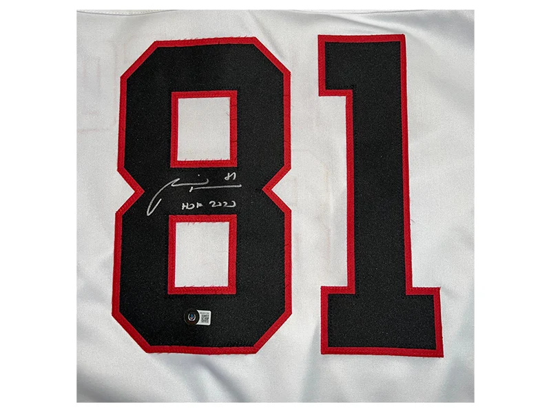 Mari��n Hossa ��HOF-2020�� Insc Autographed White Chicago  Hockey Jersey Beckett