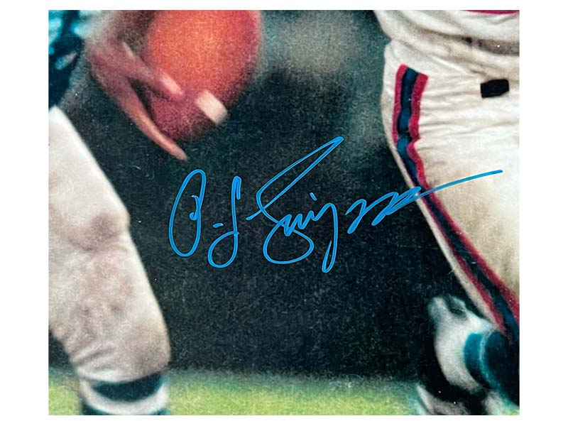 O.J. (OJ) Simpson Autographed Buffalo Bills 16x20 Sports Illustrated Photo JSA