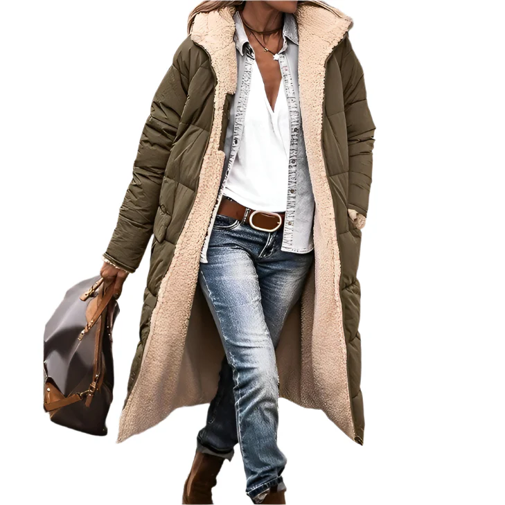 Funktionel og Stilfuld Frakke til Kvinder