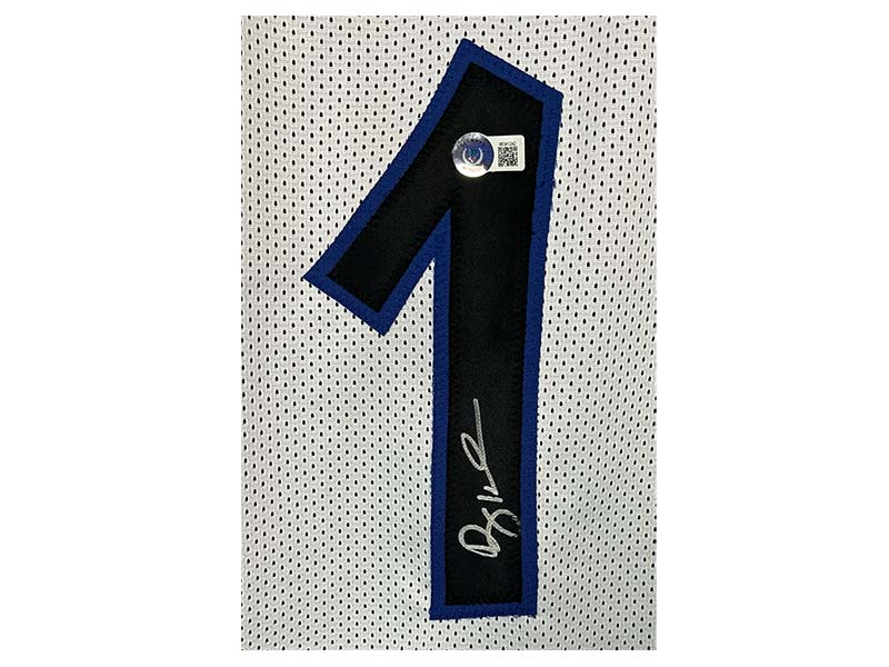 Penny Hardaway Autographed  Orlando White Basketball Jersey Beckett