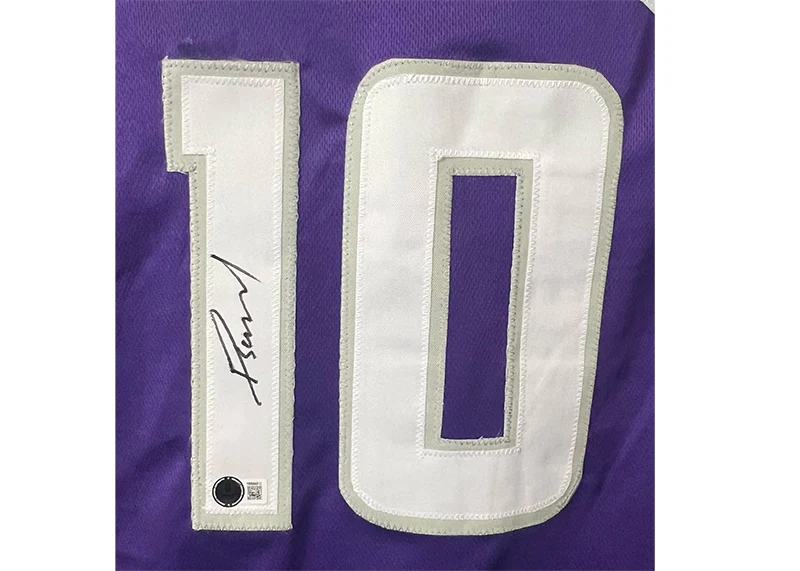 Domantas Sabonis Signed Sacramento Custom Purple Basketball Jersey (Beckett)