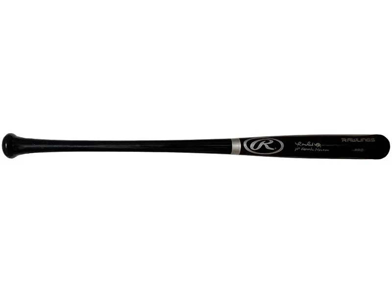 Rachel Balkovec Autographed Rawlings Black Baseball Bat First Female Manager inscription (JSA)