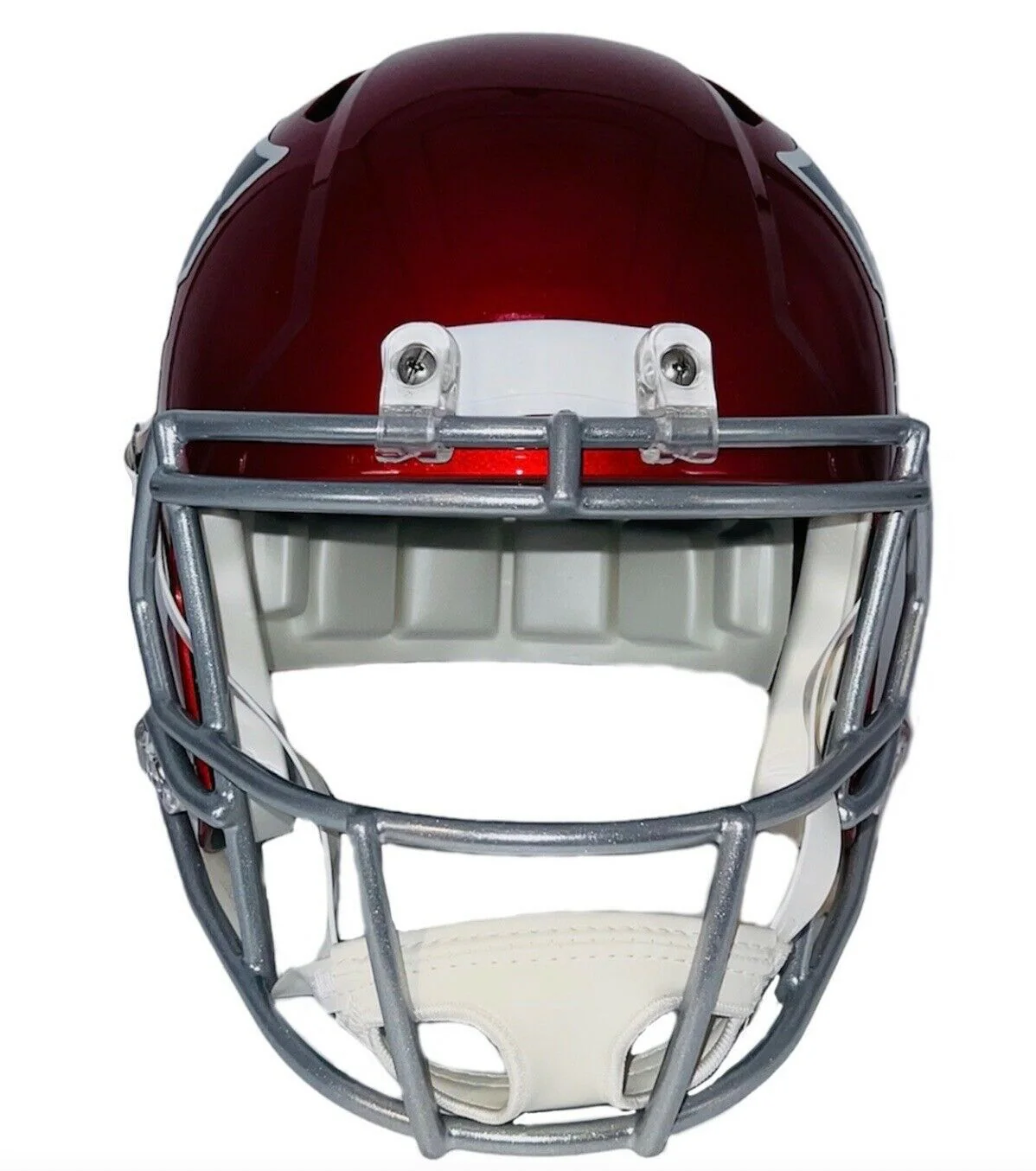 Tedy Bruschi Autographed New England Full Size Flash Football Helmet JSA