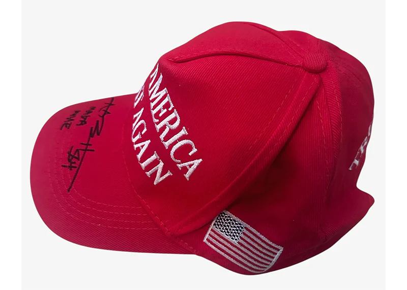 Antonio Brown Signed MAGA Hat JSA