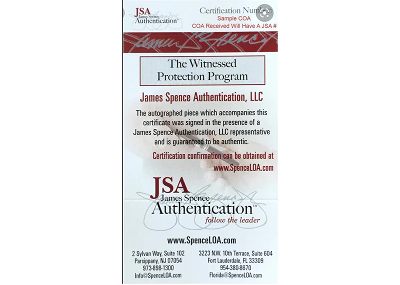 OJ Simpson Signed Southern California Football Pylon