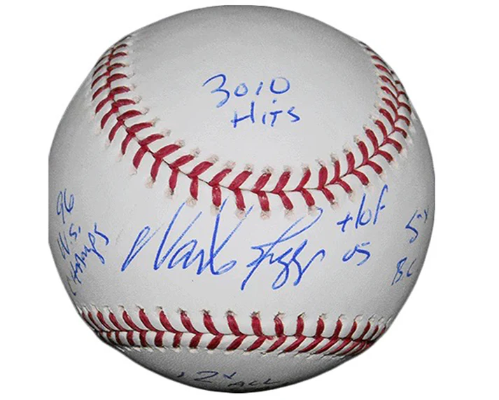 Wade Boggs Signed Official Major League Baseball (JSA) With 5 inscriptions