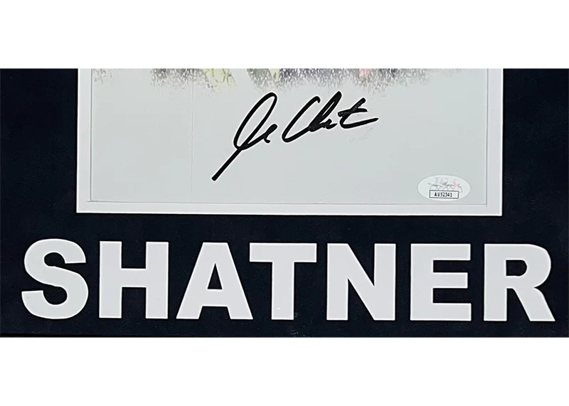 William Shatner Signed Boston Legal 14x16 Framed Photo JSA?