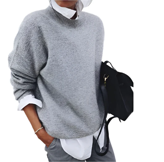 Bl?d og Behagelig Uldcardigan