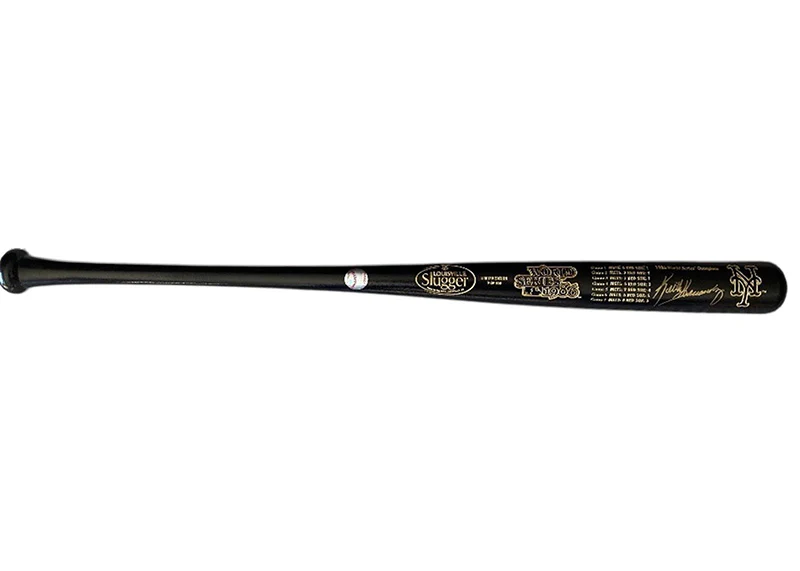Keith Hernandez Signed Mets 1986 World Series Champions Louisville Slugger Bat