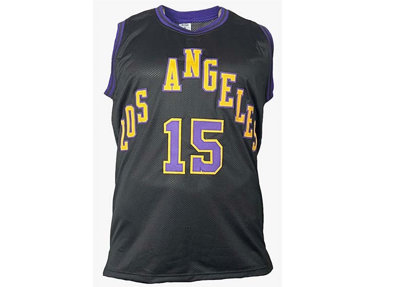 Austin Reaves Signed Custom Los Angeles Black Basketball jersey Beckett