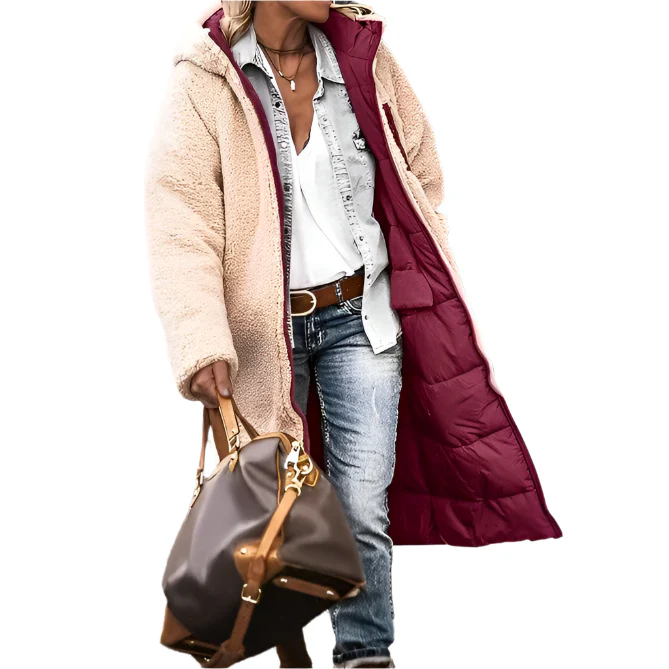 Funktionel og Stilfuld Frakke til Kvinder