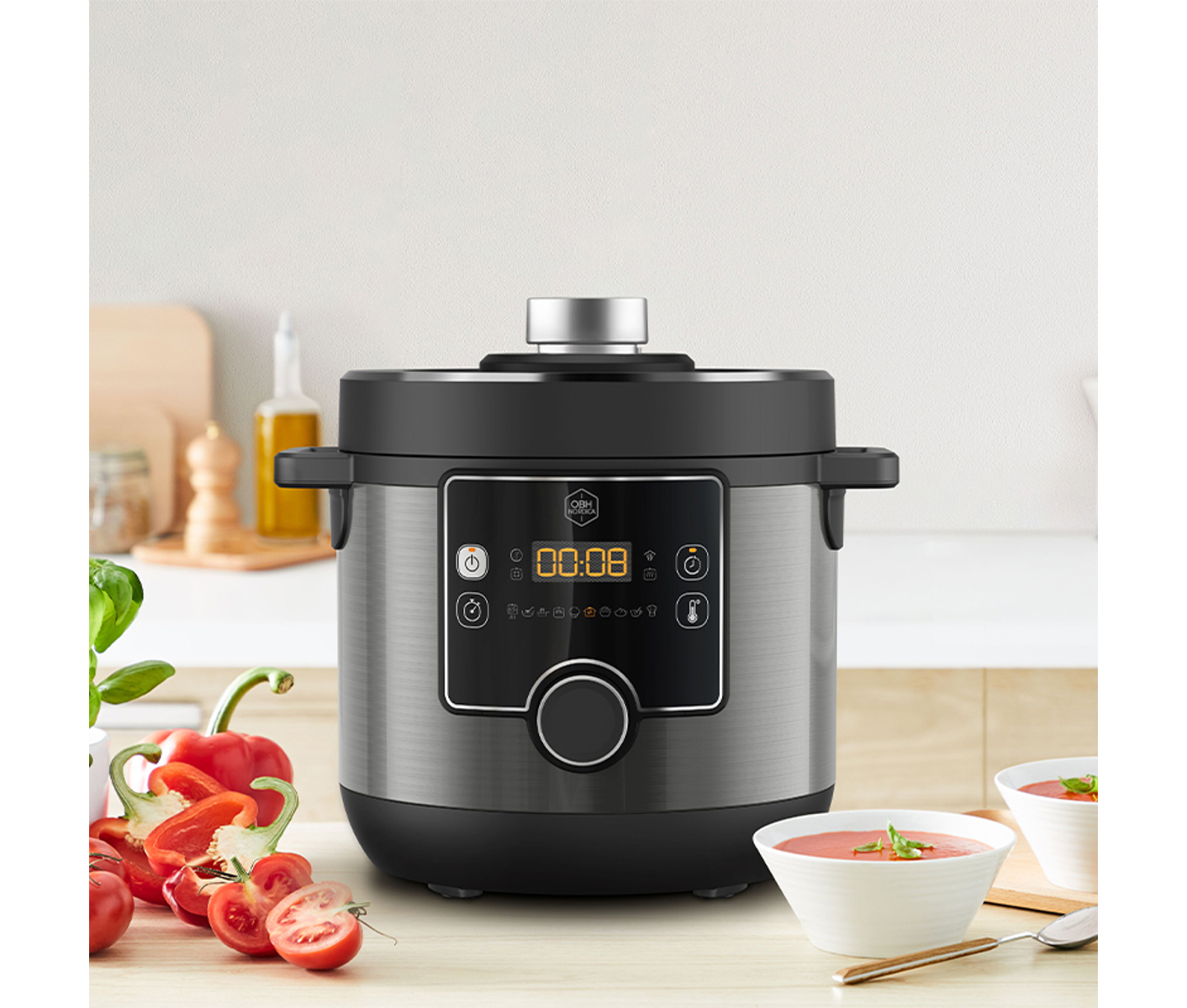 OBH Turbo Cuisine & Fry 1200 W