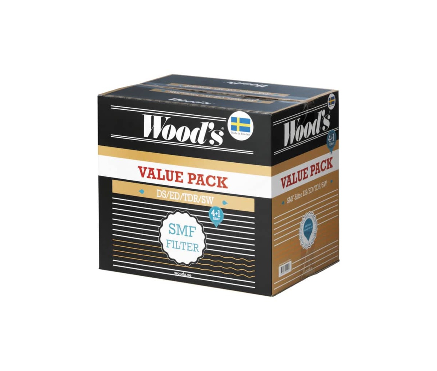 Wood's Woods SMF filter 5-pack Skimmel partikelfilter