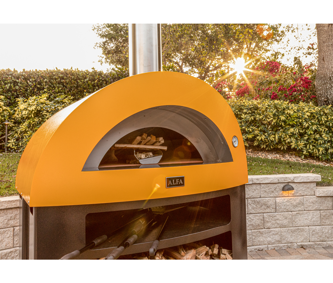 Alfa Forni MODERNO 5 Pizze Hybrid Yellow